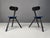 1990s Foldable Stools attributed to Calligaris, 1990s, Set of 2 For Sale - Image 5 of 10