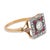 19th Century Victorian Old European Cut Diamond Ruby 18k Yellow Gold Platinum Ring, Size 8.5 For Sale - Image 4 of 6