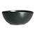 1950s Töreboda Keramik Stoneware Bowl in Flat Black Glaze For Sale