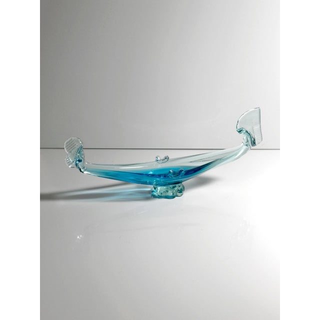 Murano Glass Ash Tray in Gondola Shape, 1980s For Sale - Image 6 of 6