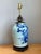 Vintage Blue and White Ceramic Table Lamp For Sale - Image 13 of 14