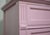 Mid Century Transitional Highboy Dresser by Dixie Furniture in Pink - Newly Painted For Sale - Image 10 of 14