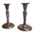 Vintage Waldorf Astoria d.w. Haber & Son Ny Pair of Candlestick Holders For Sale