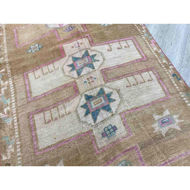 1960s Turkish Rug Runner - 43"x130" For Sale - Image 9 of 13