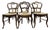 Louis Philippe Straw-Seated Chairs, Set of 6 For Sale