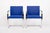 Mid-Century Modern Mid Century Blue Brno Chairs by Mies Van Der Rohe for Knoll, 2006 For Sale - Image 3 of 13