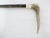 Carved Deer Antler Grim Reaper Face Hidden Blade Folk Art Walking Stick Cane For Sale - Image 12 of 12