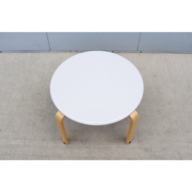2010s Scandinavian Modern Style Plover 30 Inch Round Coffee/Occasional Table by TMC For Sale - Image 5 of 18