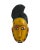 African African Guru Passport Portrait Mask 13" For Sale - Image 3 of 6