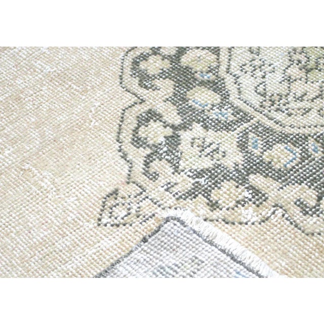 1960s Turkish Oushak Rug For Sale - Image 4 of 7