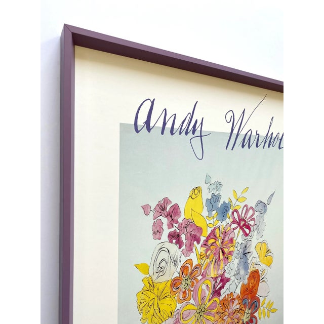 アート・デザイン・音楽 ANDY WARHOL Abstracts Andy Warhol Vintage 1970 Mid Century Modernist Silkscreen