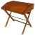 Sorrel Ash-Flip Top Trestle Based Writing Table For Sale