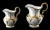 Gold German Meissen Porcelain Cream and Milk Pitchers, 1970s, Set of 2 For Sale - Image 8 of 8