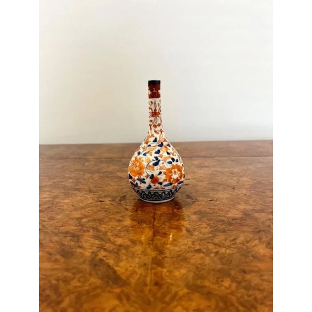 Small Japanese Shaped Imari Vases, 1900s, Set of 5 For Sale - Image 3 of 5