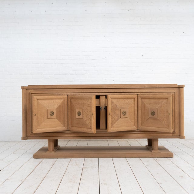Sideboard by Gaston Poisson, 1940s For Sale - Image 4 of 11