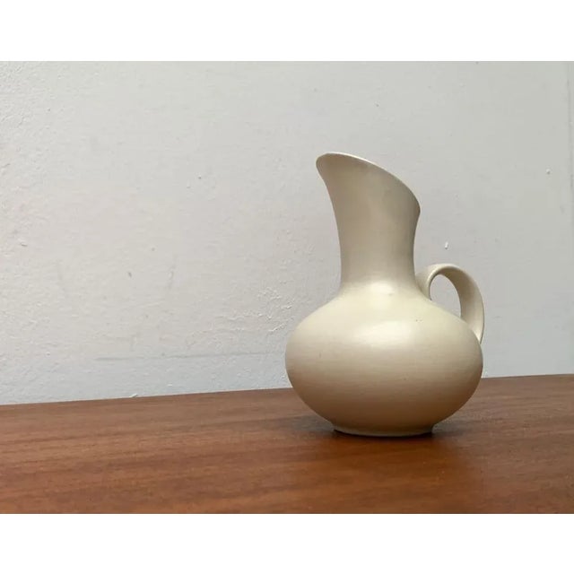 Minimalist Pottery Carafe Vase from Steuler, West Germany, 1960s For Sale - Image 6 of 13