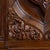 Brown 18th Century Large German Baroque Carved Cabinet Armoire For Sale - Image 8 of 13