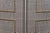 Textile Custom Four-Panel Folding Screen with Nail Head Detailing For Sale - Image 7 of 8