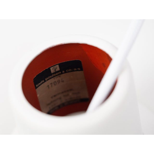 White Vintage Danish PH 4/3 Lamp by Poul Henningsen for Louis Poulsen, 1966 For Sale - Image 8 of 13