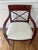 Wood Late 20th Century Pair of "Archetype X" Chairs by Baker Furniture For Sale - Image 7 of 9