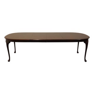 American Drew American Independence Collection Solid Cherry Traditional Style 104" Oval Dining Table 302-56 For Sale