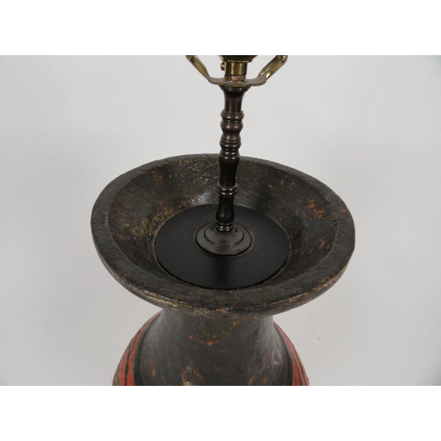 Mid 20th Century Etruscan Style Lamp For Sale In Miami - Image 6 of 8