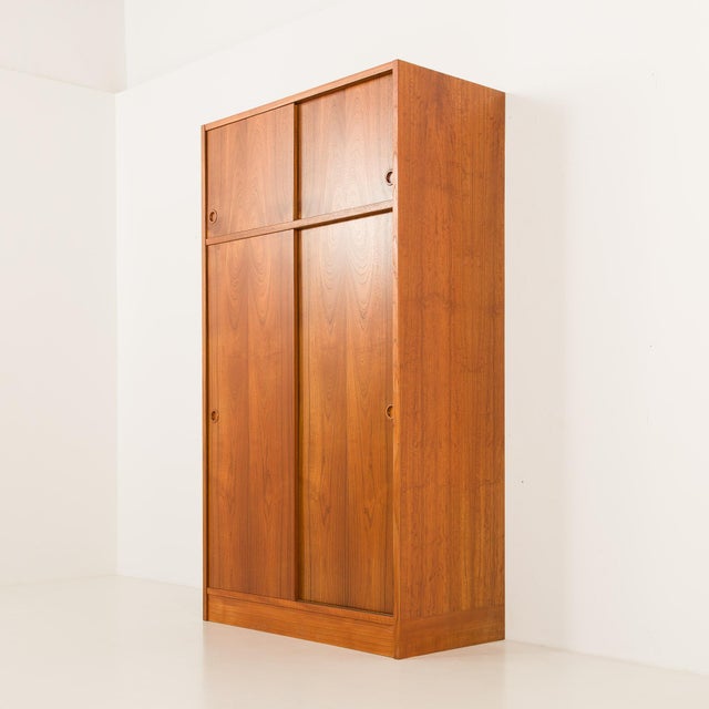 Wood Danish Teak Wardrobe from Hundevad & Co., 1960s For Sale - Image 7 of 13