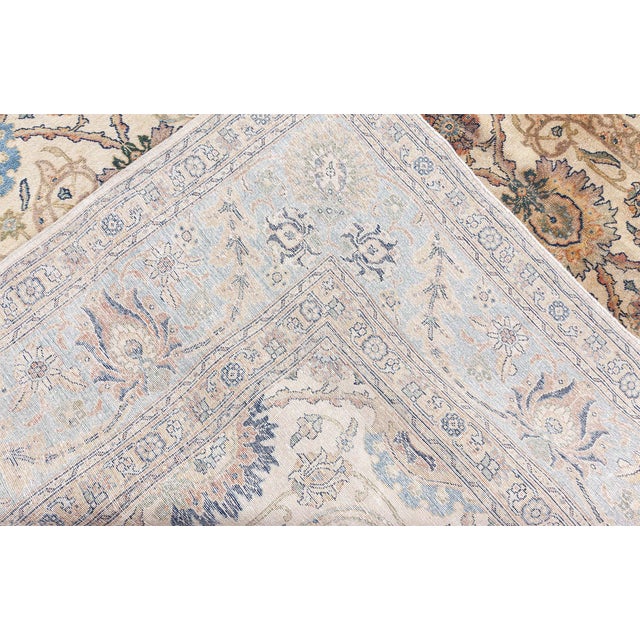 Persian Tabriz Rug For Sale - Image 9 of 10