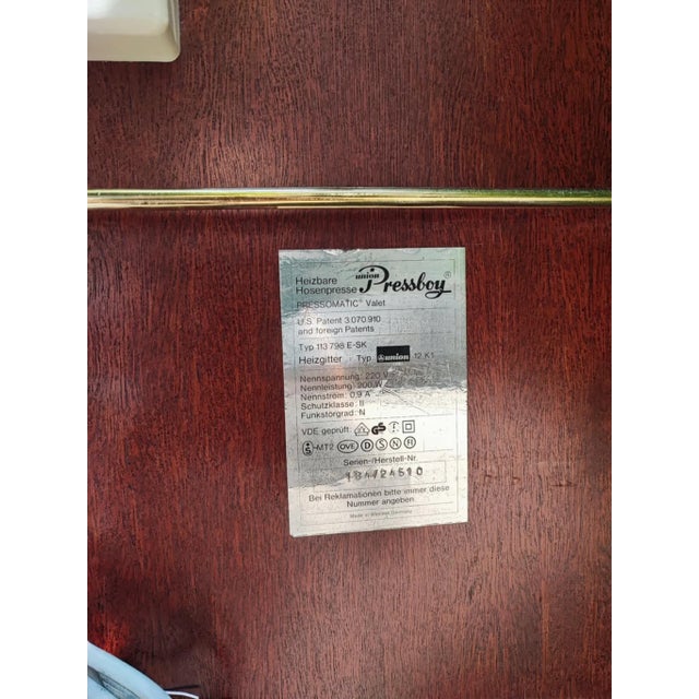 Vatel Butler Coat Rack, 1970s For Sale - Image 10 of 16