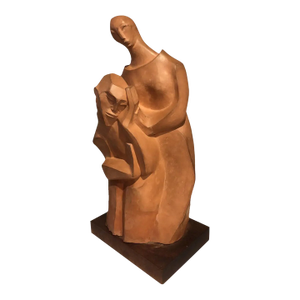 1930s Elsa Galban Modern Figural Sculpture