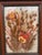 Brown MCM Vintage Mixed Media Owl & Botanical Wall Hanging Art For Sale - Image 8 of 8