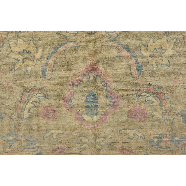 Gray Ziegler Rug 6’2” X 9’4” Gray Wool Traditional Hand-Knotted Oriental Carpet For Sale - Image 8 of 15