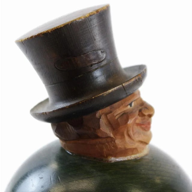 Jolly Jug Wooden Character For Sale - Image 5 of 5