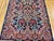 Vintage Kerman Rug, Hand-Knotted Wool, All-Over Floral Garden Pattern, Navy & Ivory, 3x7 For Sale - Image 16 of 16