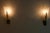 Mid-Century Brass and Acrylic Glass Wall Lamps, Italy, 1960s, Set of 2 For Sale - Image 6 of 11