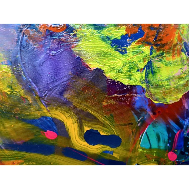 Ovidiu Kloska, Secret Garden, Acrylic on Canvas For Sale - Image 6 of 12