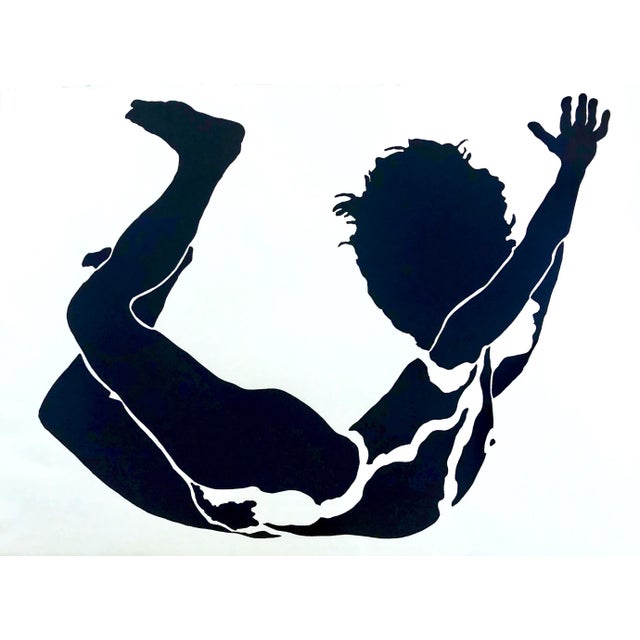 Mid Century Silkscreen Print Nude by Frank Herz For Sale In New York - Image 6 of 6