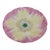 Carl Knoll Yellow and Pink Flower Small Plate Karlsbad Austria Porcelain 4807b For Sale