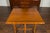 English Walnut Drop-Leaf Table with Faux-Bamboo Base, circa 1900 For Sale - Image 4 of 12