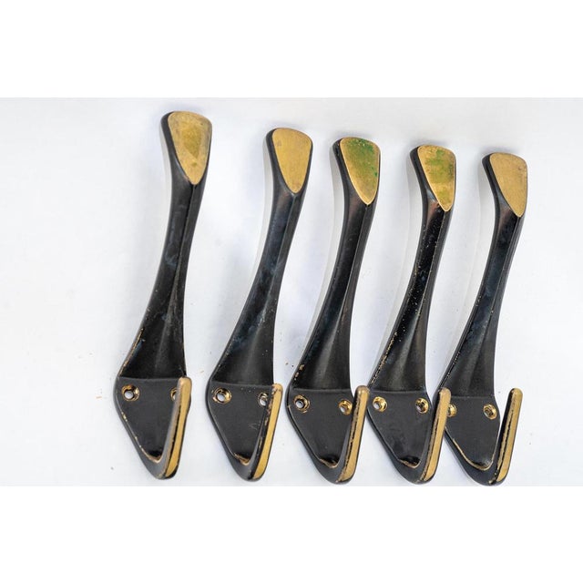 Small Hooks by Walter Bosse, Vienna, 1950s For Sale - Image 6 of 8