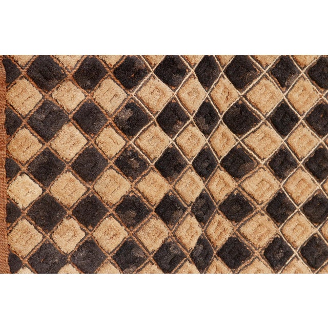 1960s Kasai African Kuba Cloth Panel For Sale - Image 5 of 7