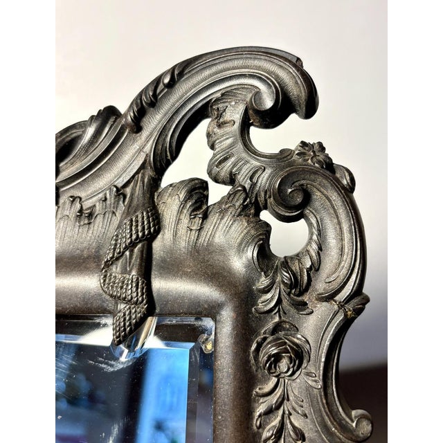 Gutta-Percha Table Mirror, 1870 For Sale - Image 16 of 18