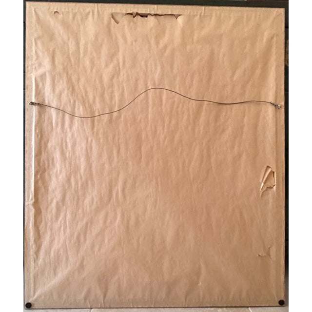 Rare 1989 "Indian Rodeo" Poster Signed by Artist Buckeye Blake in 1994 For Sale - Image 10 of 10