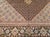 Persian Antique Persian Tabriz Mahi Rug, Hand-Knotted Wool & Silk, Herati Geometric Pattern, Navy & Ivory, 9x12 For Sale - Image 3 of 18