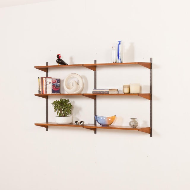Vintage Teak Shelving Unit by Kai Kristiansen for FM Mobler, 1960s For Sale - Image 12 of 12