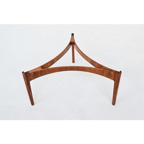 Sculptural Coffee Table in Rosewood by Sven Ellekaer for Christian Linneberg, 1962 For Sale - Image 17 of 18