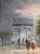 Oil Painting Paris France Cityscape Attrib. To Caroline Burnett, Signed For Sale - Image 4 of 6