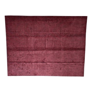 Pure Silk Nepalese Rug , 8' X 10" For Sale