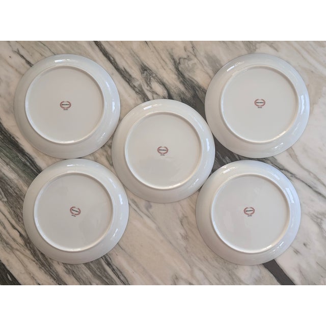 Bidasoa Spain Fruit Motif Salald or Dessert Plates - Set of 5 For Sale - Image 10 of 11