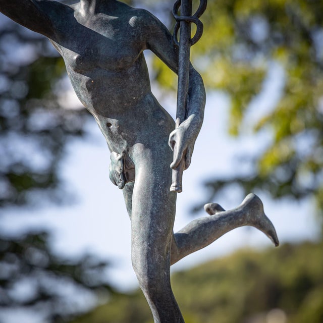 Small Hermes Sculpture, 1900s For Sale - Image 6 of 14